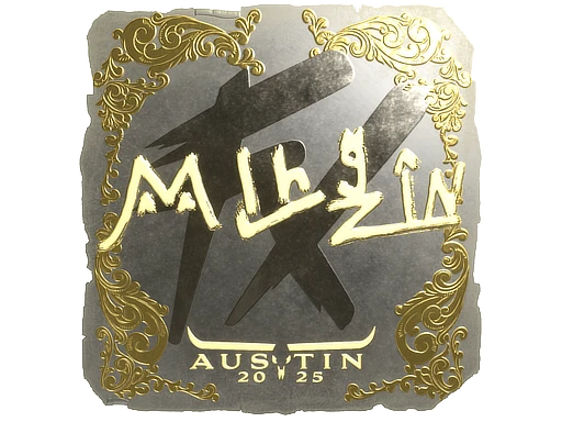 mlhzin (Gold) | Austin 2025 sticker