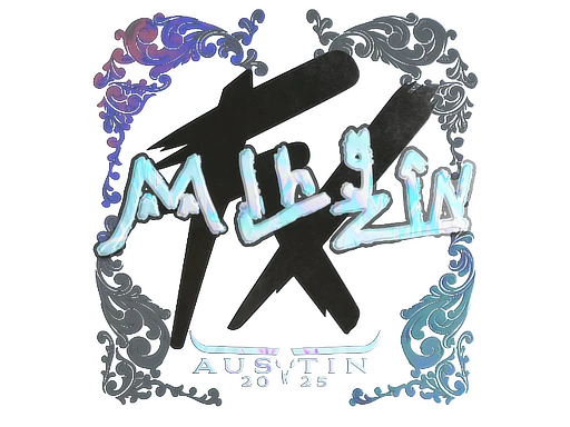 mlhzin (Holo) | Austin 2025 sticker