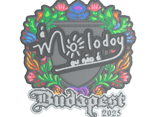 molodoy (Embroidered) | Budapest 2025 sticker