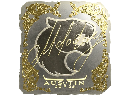 molodoy (Gold) | Austin 2025 sticker