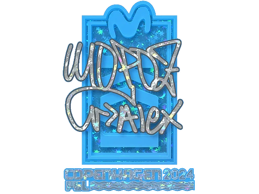 mopoz (Glitter) | Copenhagen 2024 sticker