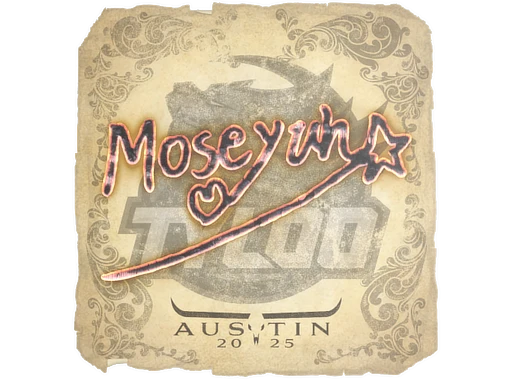 Moseyuh | Austin 2025 sticker