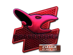mousesports (Foil) | Atlanta 2017 sticker