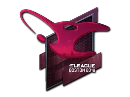 mousesports (Foil) | Boston 2018 sticker