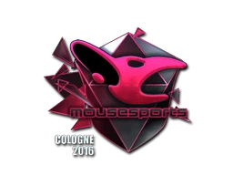 mousesports (Foil) | Cologne 2016 sticker