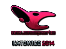 mousesports (Foil) | Katowice 2014 sticker