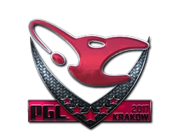 mousesports (Foil) | Krakow 2017 sticker