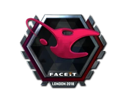 mousesports (Foil) | London 2018 sticker