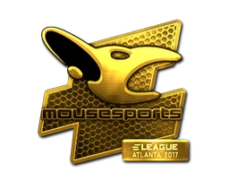 mousesports (Gold) | Atlanta 2017 sticker