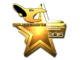 mousesports (Gold) | Cluj-Napoca 2015 sticker