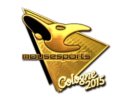mousesports (Gold) | Cologne 2015 sticker