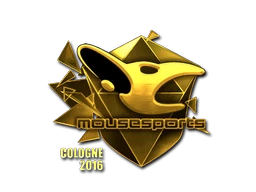 mousesports (Gold) | Cologne 2016 sticker