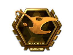 mousesports (Gold) | London 2018 sticker