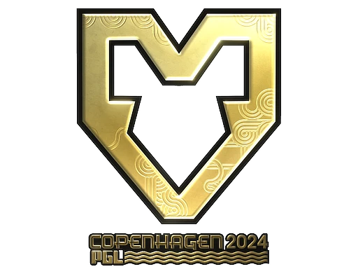 MOUZ (Gold) | Copenhagen 2024 sticker