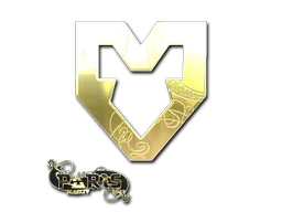 MOUZ (Gold) | Paris 2023 sticker