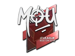 mou | Boston 2018 sticker