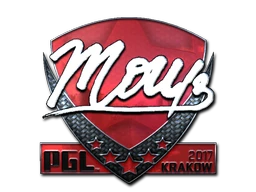 mou (Foil) | Krakow 2017 sticker