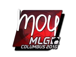 mou (Foil) | MLG Columbus 2016 sticker
