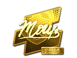 mou (Gold) | Atlanta 2017 sticker