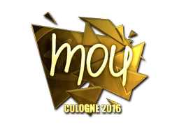 mou (Gold) | Cologne 2016 sticker