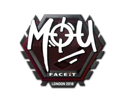 mou | London 2018 sticker