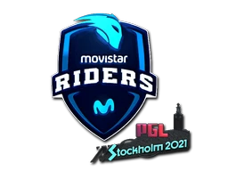 Movistar Riders (Foil) | Stockholm 2021 sticker