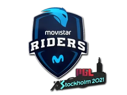 Movistar Riders | Stockholm 2021 sticker