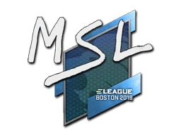 MSL | Boston 2018 sticker