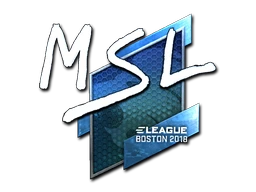 MSL (Foil) | Boston 2018 sticker