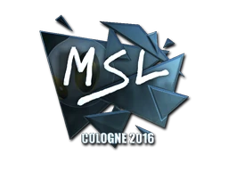 MSL (Foil) | Cologne 2016 sticker