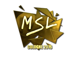 MSL (Gold) | Cologne 2016 sticker