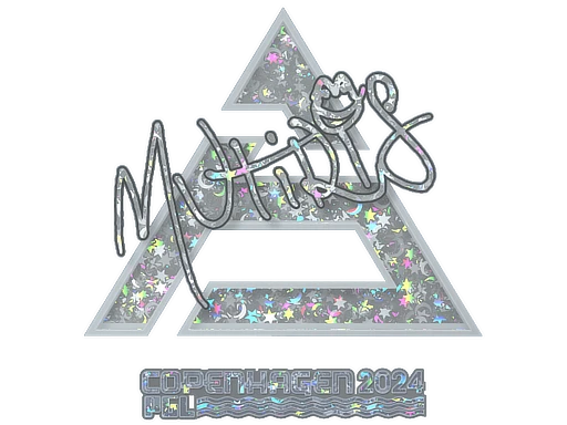 MUTiRiS (Glitter) | Copenhagen 2024 sticker