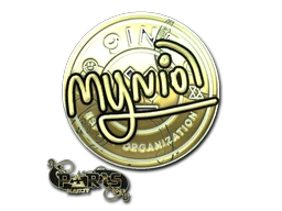 mynio (Gold) | Paris 2023 sticker