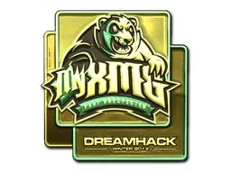 myXMG (Gold) | DreamHack 2014 sticker