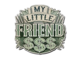 My Little Friend sticker