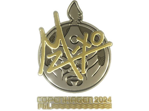 mzinho (Gold) | Copenhagen 2024 sticker