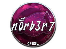 n0rb3r7 (Foil) | Katowice 2019 sticker