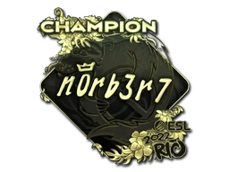 n0rb3r7 (Gold, Champion) | Rio 2022 sticker
