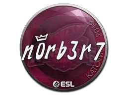 n0rb3r7 | Katowice 2019 sticker