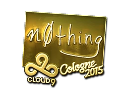 n0thing (Gold) | Cologne 2015 sticker