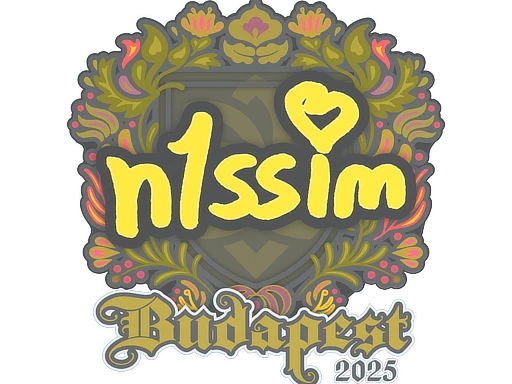 n1ssim | Budapest 2025 sticker