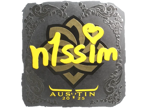n1ssim (Foil) | Austin 2025 sticker