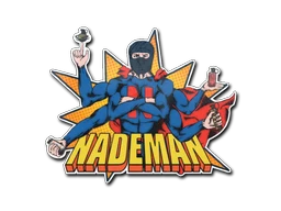 Nademan sticker
