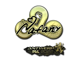 nafany (Gold) | Antwerp 2022 sticker