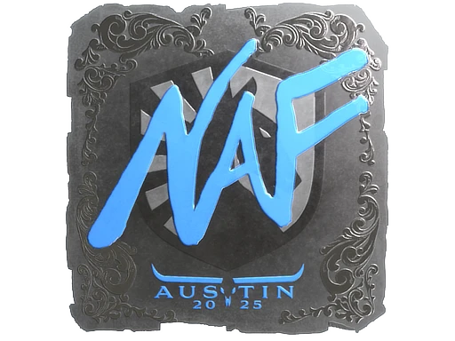 NAF (Foil) | Austin 2025 sticker
