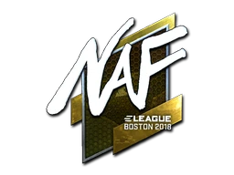 NAF (Foil) | Boston 2018 sticker