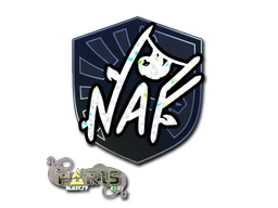 NAF (Glitter) | Paris 2023 sticker