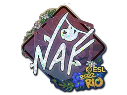 NAF (Glitter) | Rio 2022 sticker