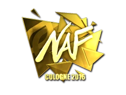 NAF (Gold) | Cologne 2016 sticker