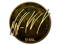 NAF (Gold) | Katowice 2019 sticker